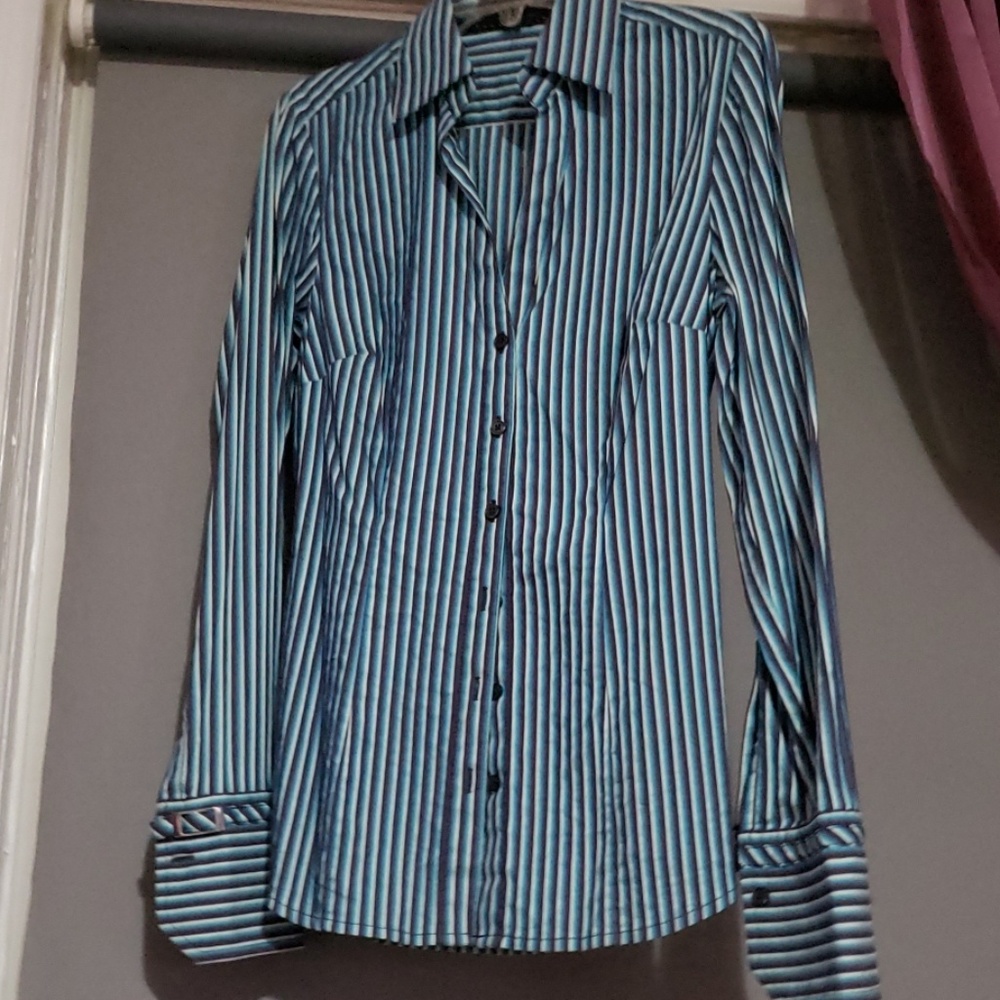 Stripped button down - Picture 2 of 2
